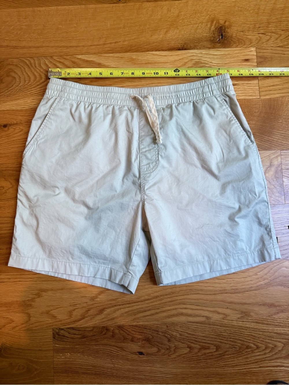 Men's JCrew Light Gray Drawstring Casual Shorts